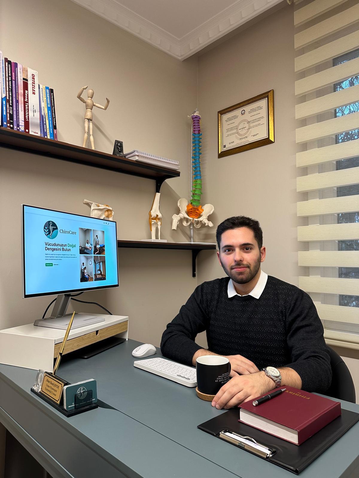 ChiroCare fizyoterapi kliniği iç görünüm